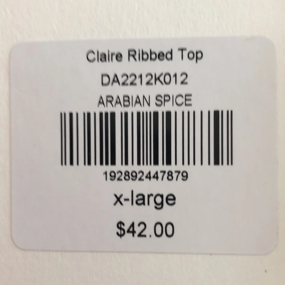 NWT Downeast Claire Ribbed Top - Picture 13 of 13